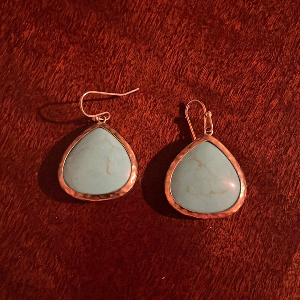 Sterling silver and blue stone